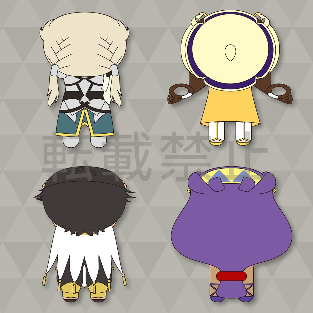 Fate/Grand Order THE MOVIE Divine Realm of the Round Table: Camelot Lay-Down Plush Vol.1