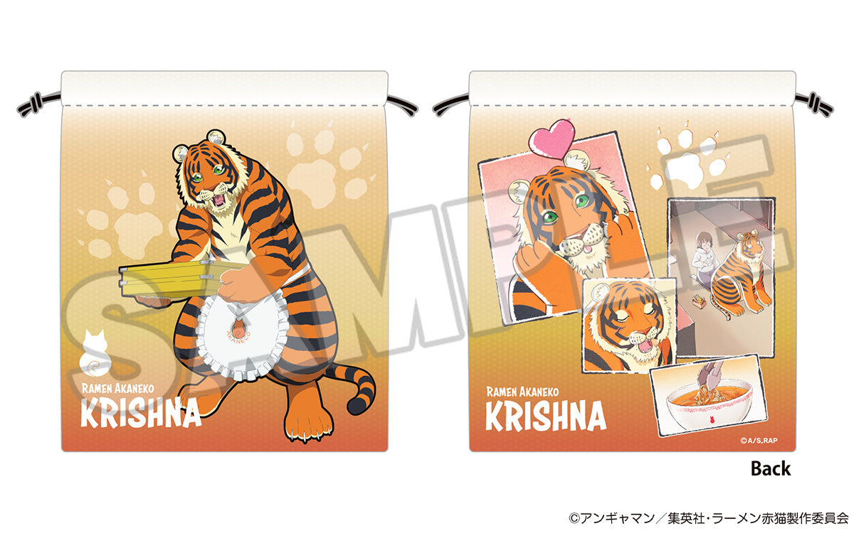 Ramen Akaneko - Drawstring Pouch Bunzo/Hana/Sabu/Sasaki/Krishna/All Characters
