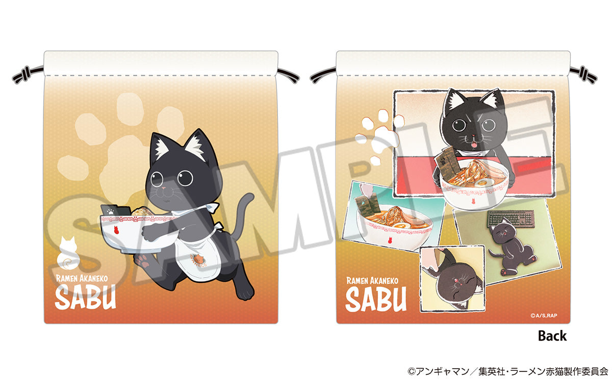Ramen Akaneko - Drawstring Pouch Bunzo/Hana/Sabu/Sasaki/Krishna/All Characters