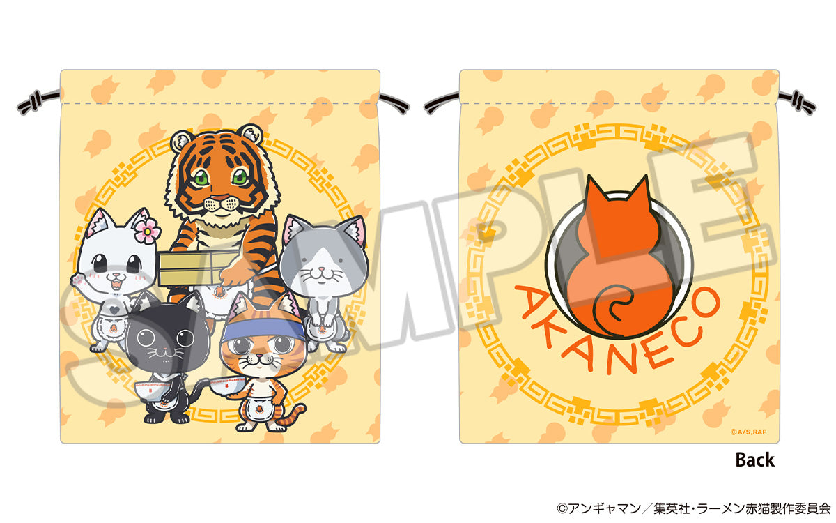 Ramen Akaneko - Drawstring Pouch Bunzo/Hana/Sabu/Sasaki/Krishna/All Characters