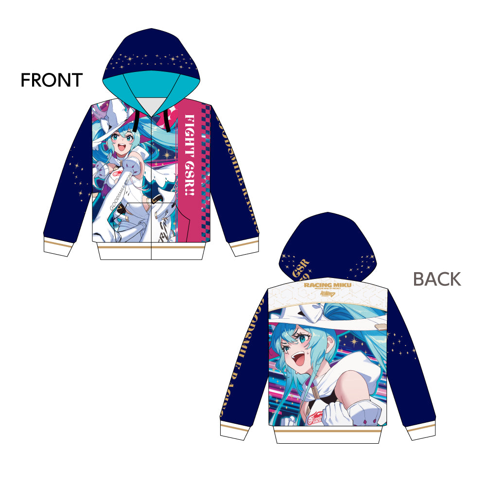 Racing Miku - Racing Miku 2024 Ver. Full Graphic Hoodie Vol. 2