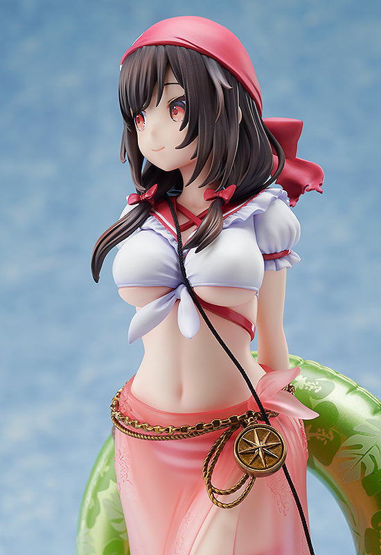 KONO SUBARASHII SEKAI NI SYUKUFUKU WO! Yunyun: Light Novel Cosplay On The Beach Ver. KADOKAWA Special Set 1/7 Scale Figure
