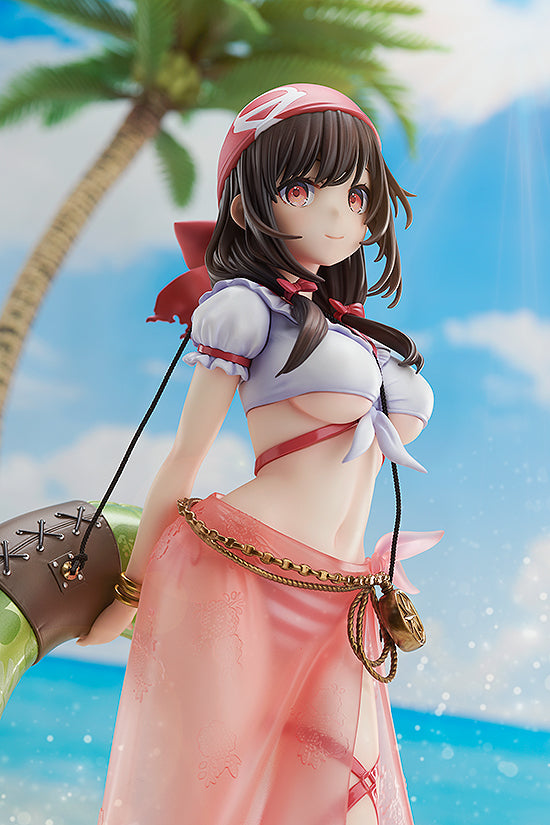 KONO SUBARASHII SEKAI NI SYUKUFUKU WO! Yunyun: Light Novel Cosplay On The Beach Ver. KADOKAWA Special Set 1/7 Scale Figure
