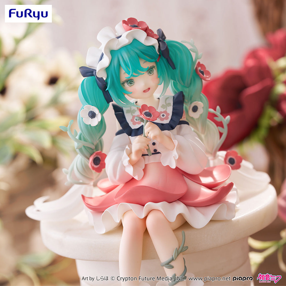 Hatsune Miku - Hatsune Miku Noodle Stopper Figure -Flower Fairy Anemone-
