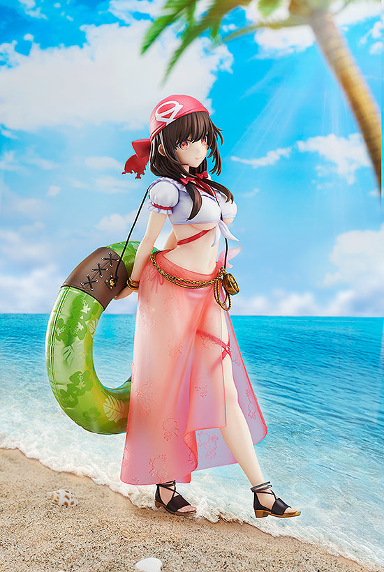KONO SUBARASHII SEKAI NI SYUKUFUKU WO! Yunyun: Light Novel Cosplay On The Beach Ver. KADOKAWA Special Set 1/7 Scale Figure