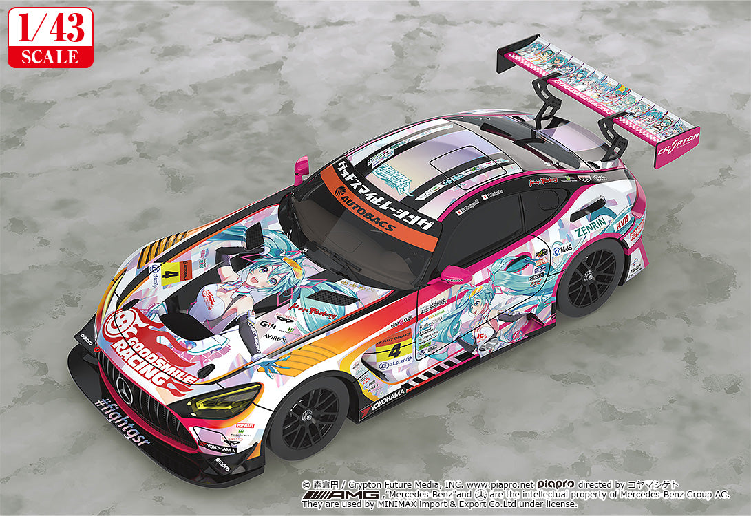 グッドスマイル　初音ミク　AMG 2021 SUPER GT Good Smile Racing - 1/43rd Scale Good Smile Hatsune Miku AMG 2021