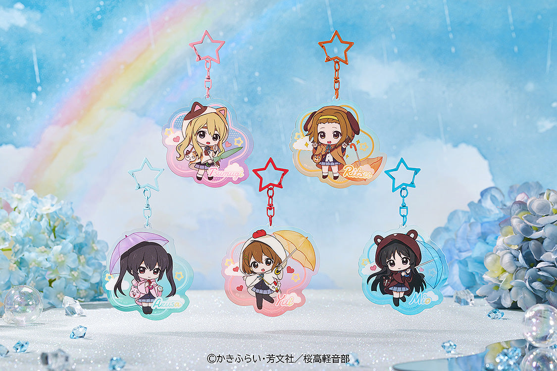 BiSH アクキー K-ON! - Fluffy Rain Series Collectible Acrylic Keychain (Boxset