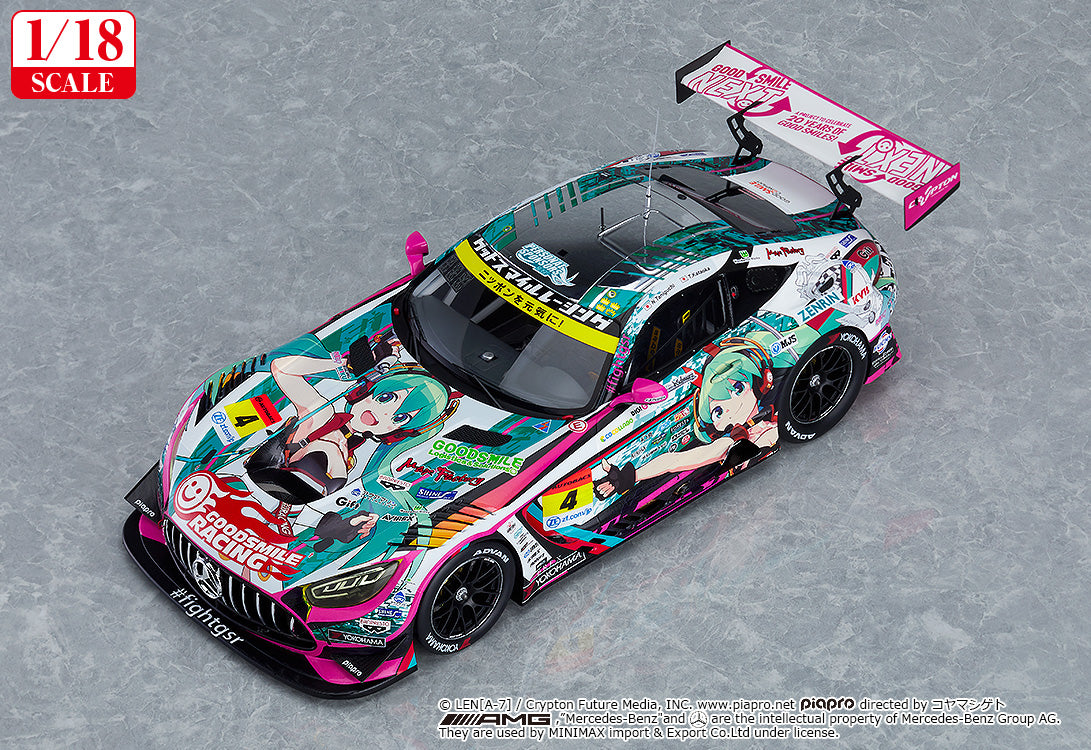 1/18 グッドスマイル初音ミク2020 Okayama Test ver Good Smile Racing - 1/18th Scale Good Smile Hatsune Miku AMG 2020