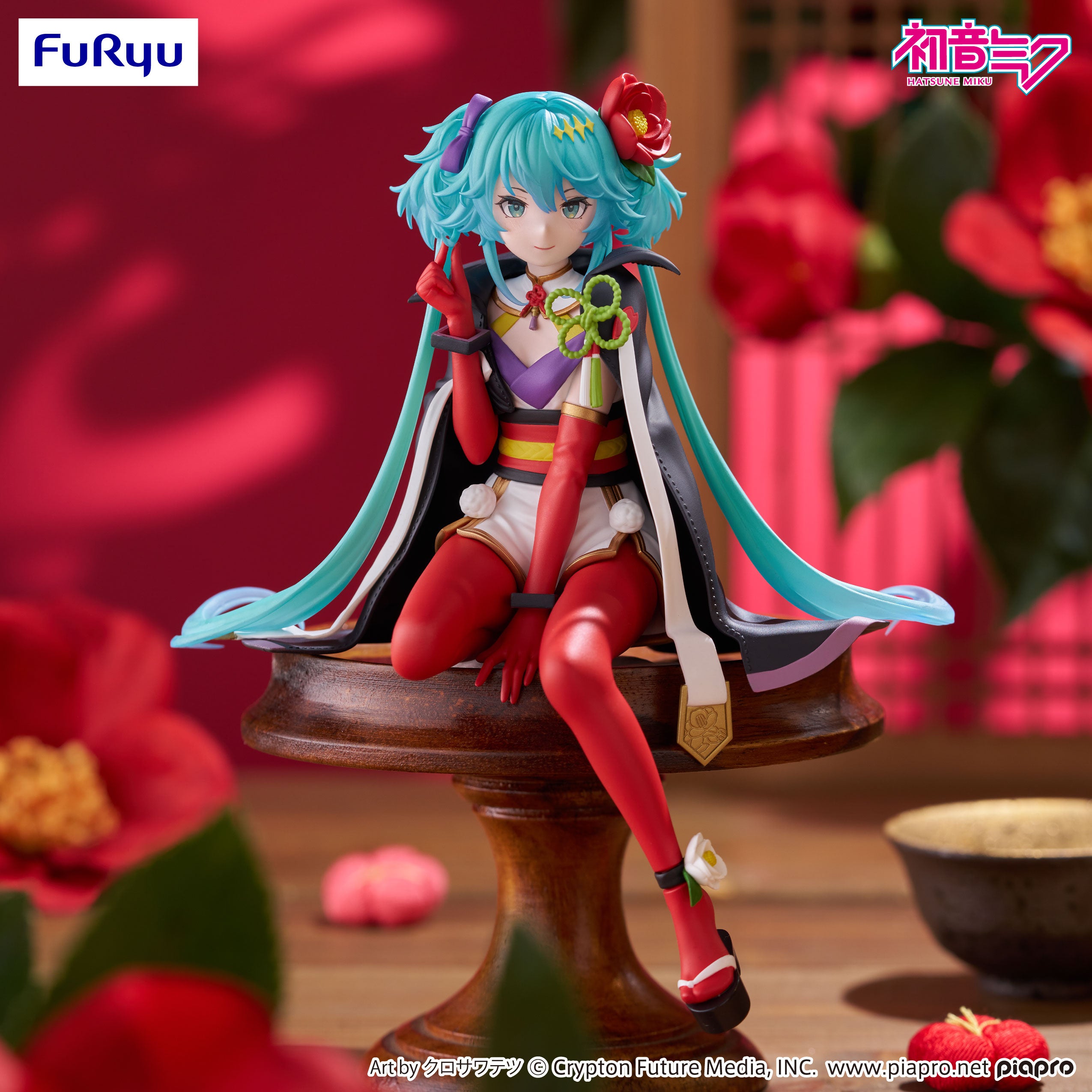 Hatsune Miku - Noodle Stopper Figure -Flower Fairy Camellia