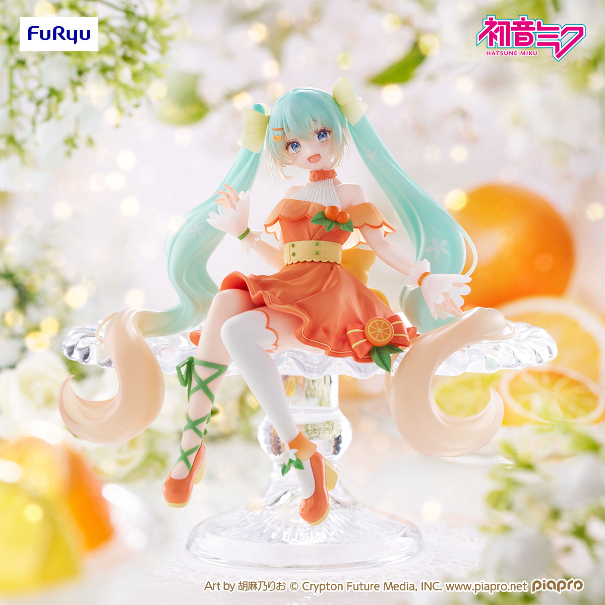 Hatsune Miku - Noodle Stopper Figure -Hatsune Miku Citrus ver