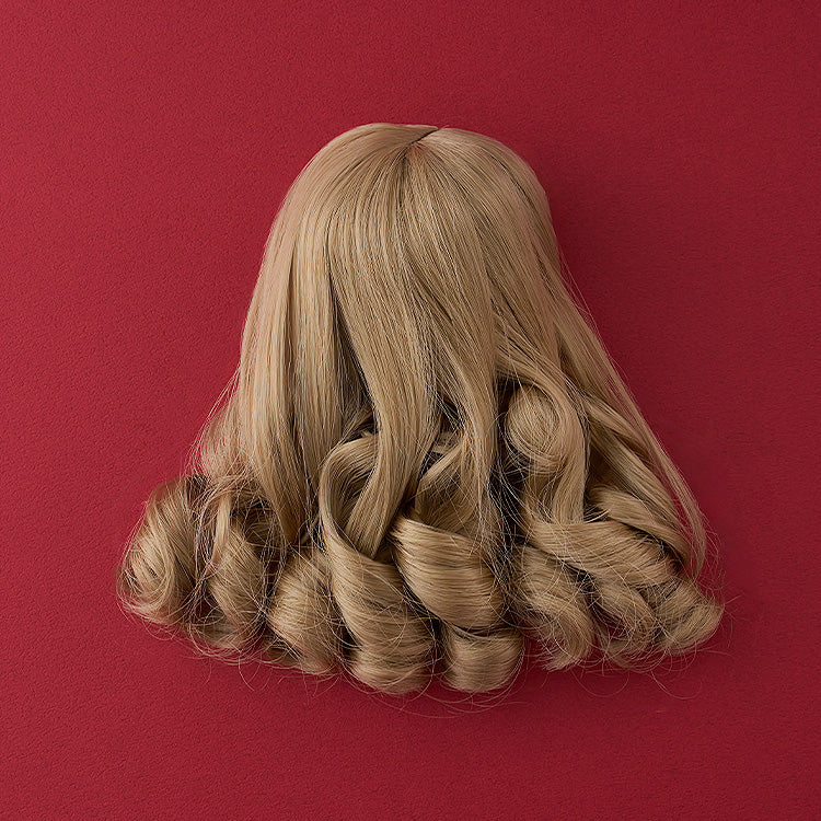Harmonia Series - Original Wig Series (Medium Wave/Orange) / (Natural Straight/Brown) / (One Curl/Gold)