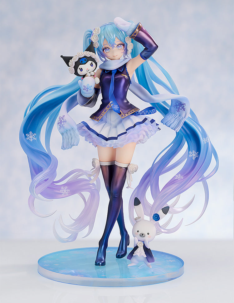 Hatsune Miku - Snow Miku x Kuromi 1/7 Scale Figure