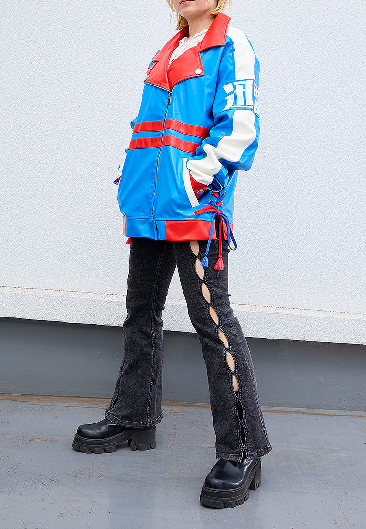 Umamusume: Pretty Derby - Tamamo Cross Biker Jacket