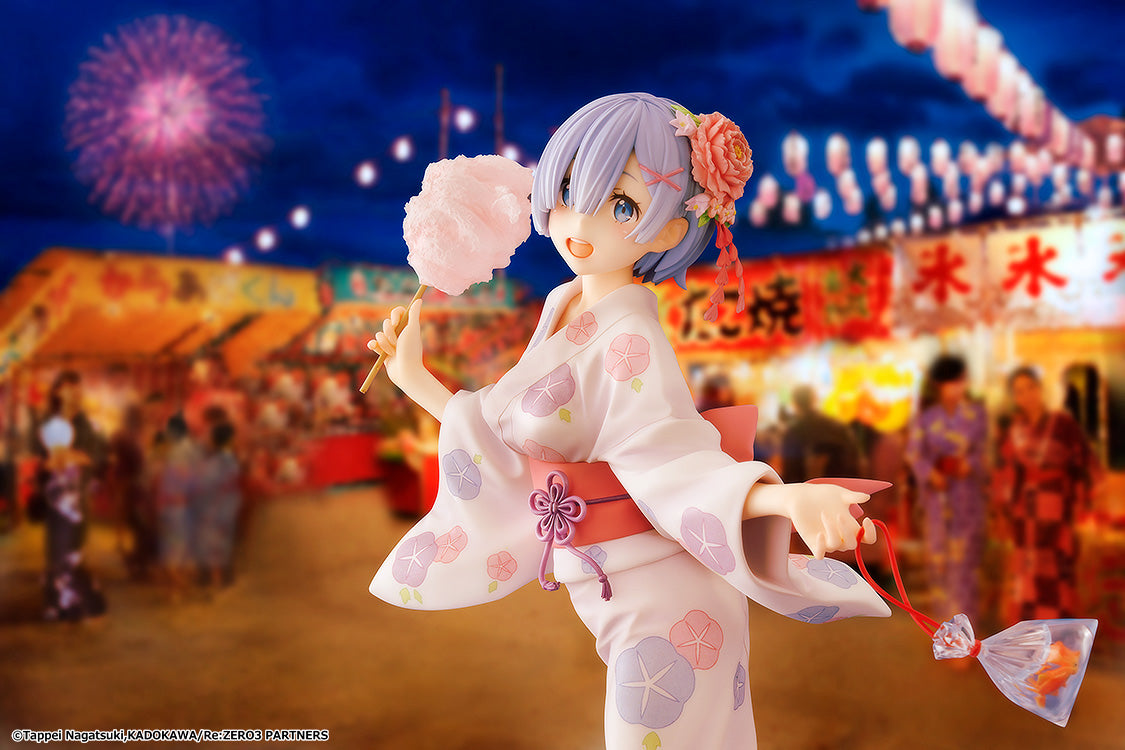 Re:ZERO -Starting Life in Another World- Rem: Yukata Ver. (Renewal Package Edition) 1/7 Scale Figure
