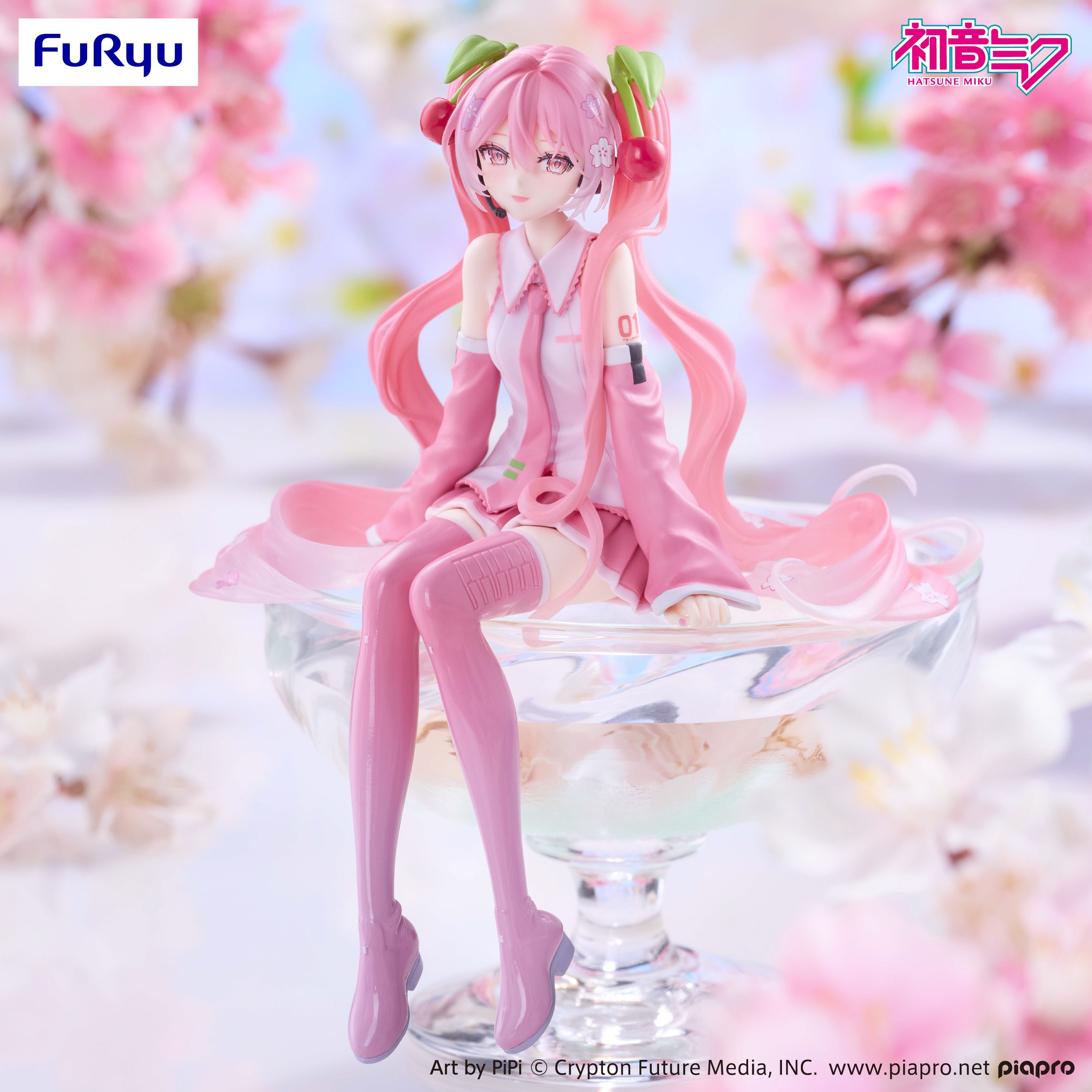 Hatsune Miku - Noodle Stopper Figure -Sakura Miku 2026 Smile ver