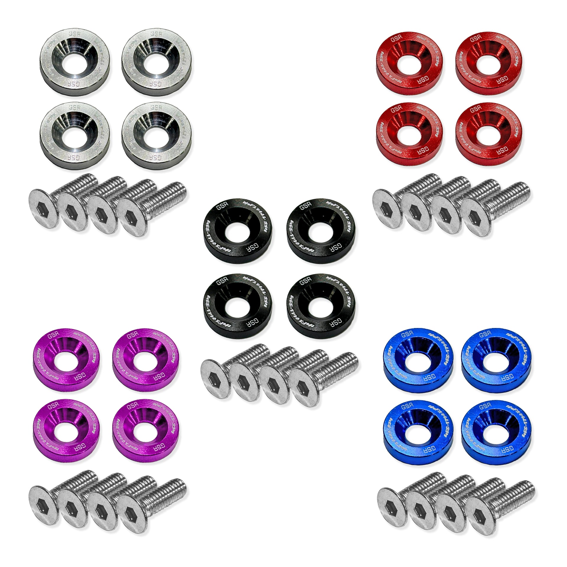 GSR License Plate Bolts/Washer