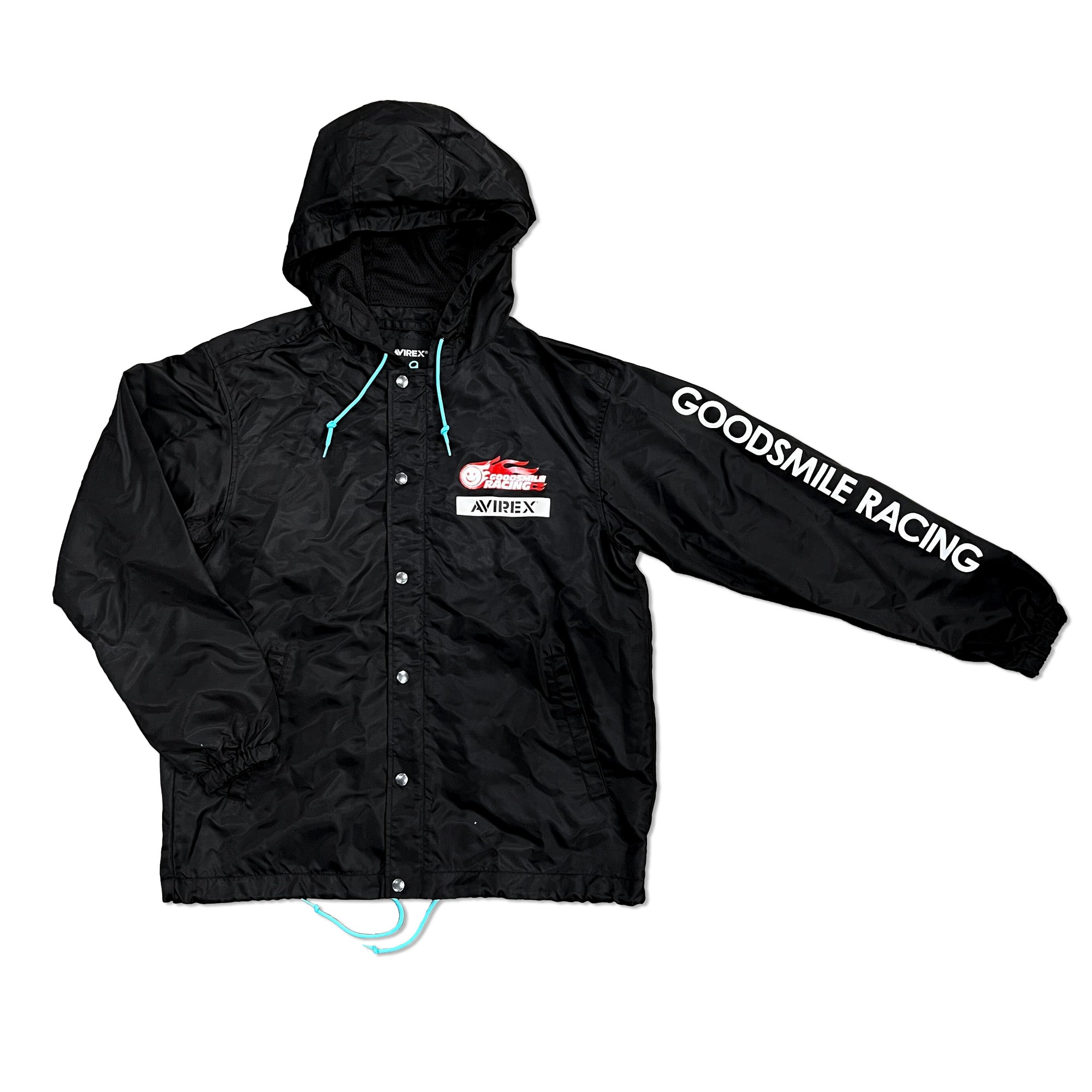 Racing Miku - 2024 Team Staffwear Replica Hooded Coach Jacket