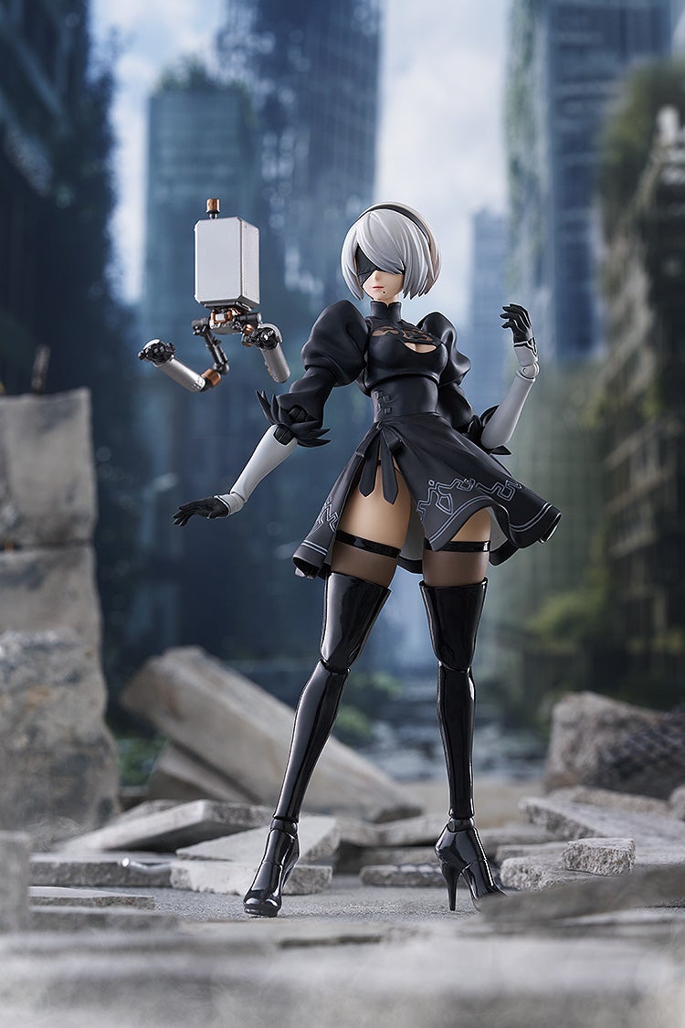 ゲームキャラクター figma 2B (YoRHa No. 2 Type B) NieR:Automata - figma 2B (YoRHa No.2 Type B) Figure – Good Smile US