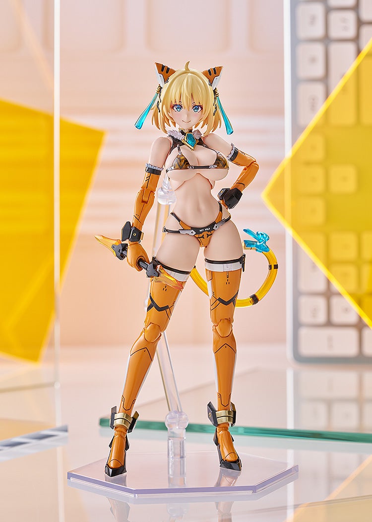 BUNNY SUIT PLANNING - PLAMAX BP-02 Sophia F. Shirring: Tiger Armor Ver. Figure