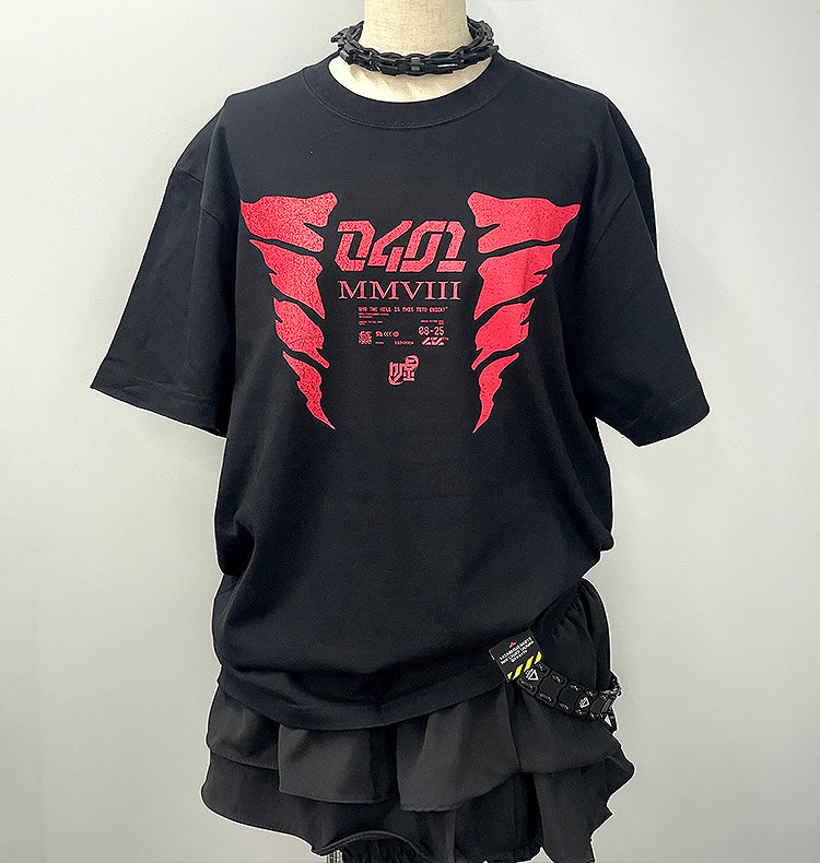 Kasane Teto - Kasane Teto Twin Drill T-Shirt M/L/XL