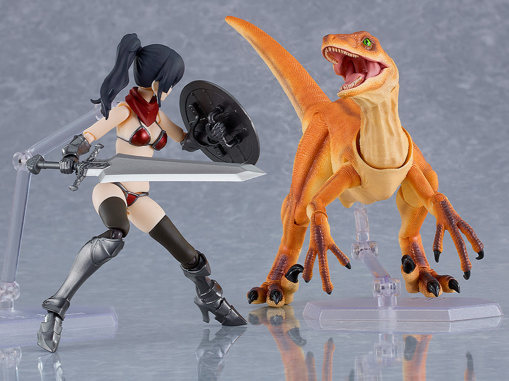 figma ex:ride Small Dinosaur Figure (Ash)/(Brown)