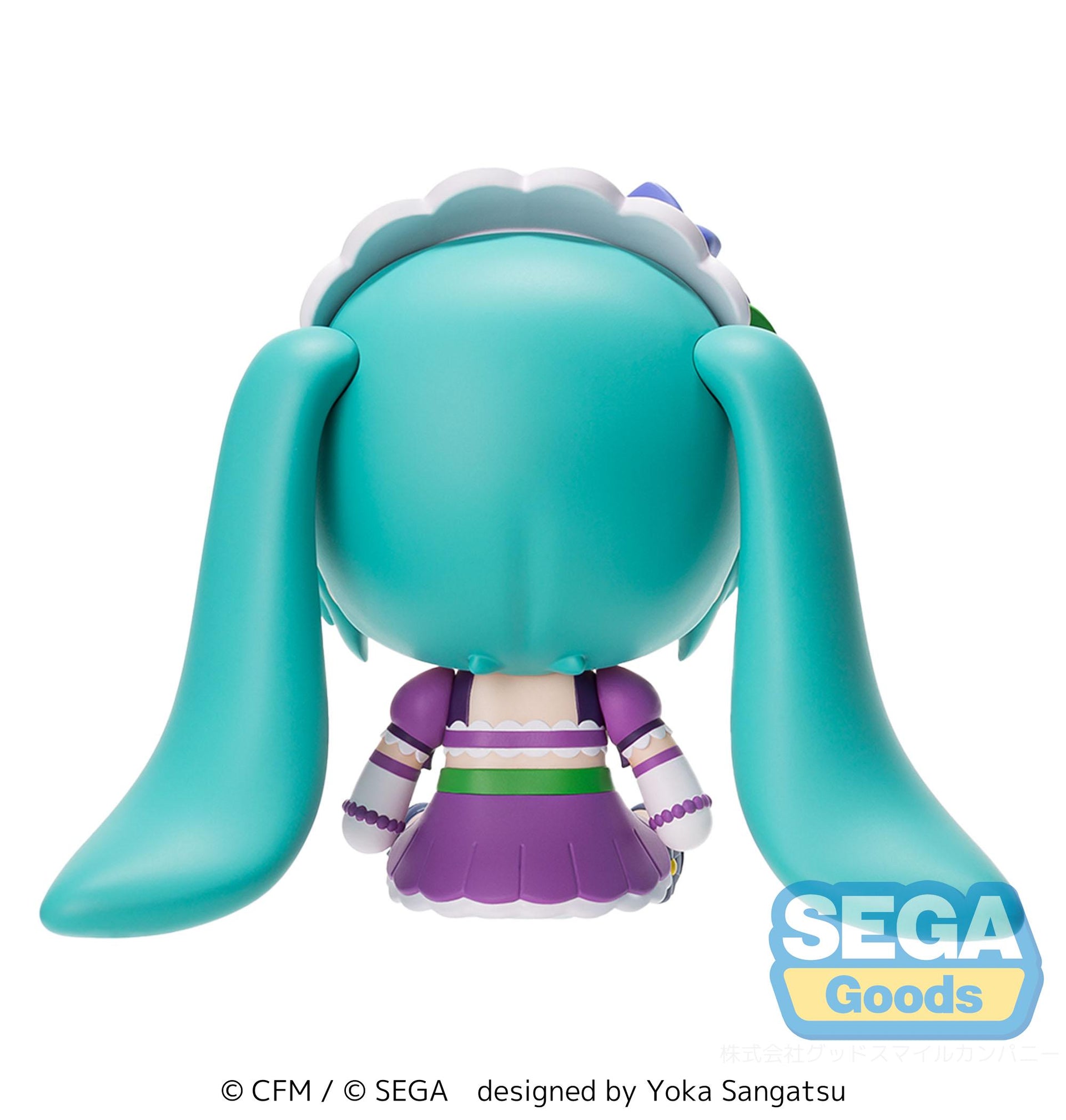 Hatsune Miku - fuwa petit "Hatsune Miku x Love and Berry Dress Up and Dance!" Chibi Figure "Sparkly Purple"