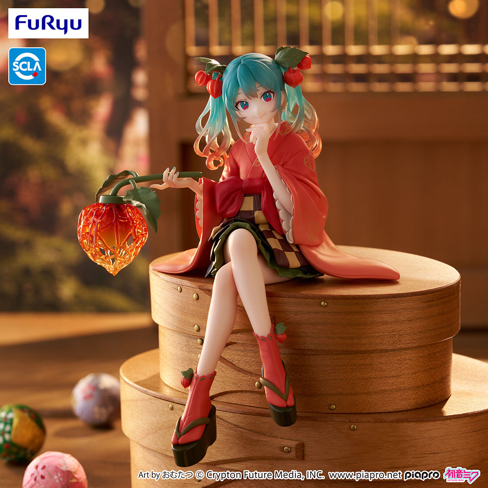 Hatsune Miku - Hatsune Miku Noodle Stopper Figure -Flower Fairy Winter Cherry-