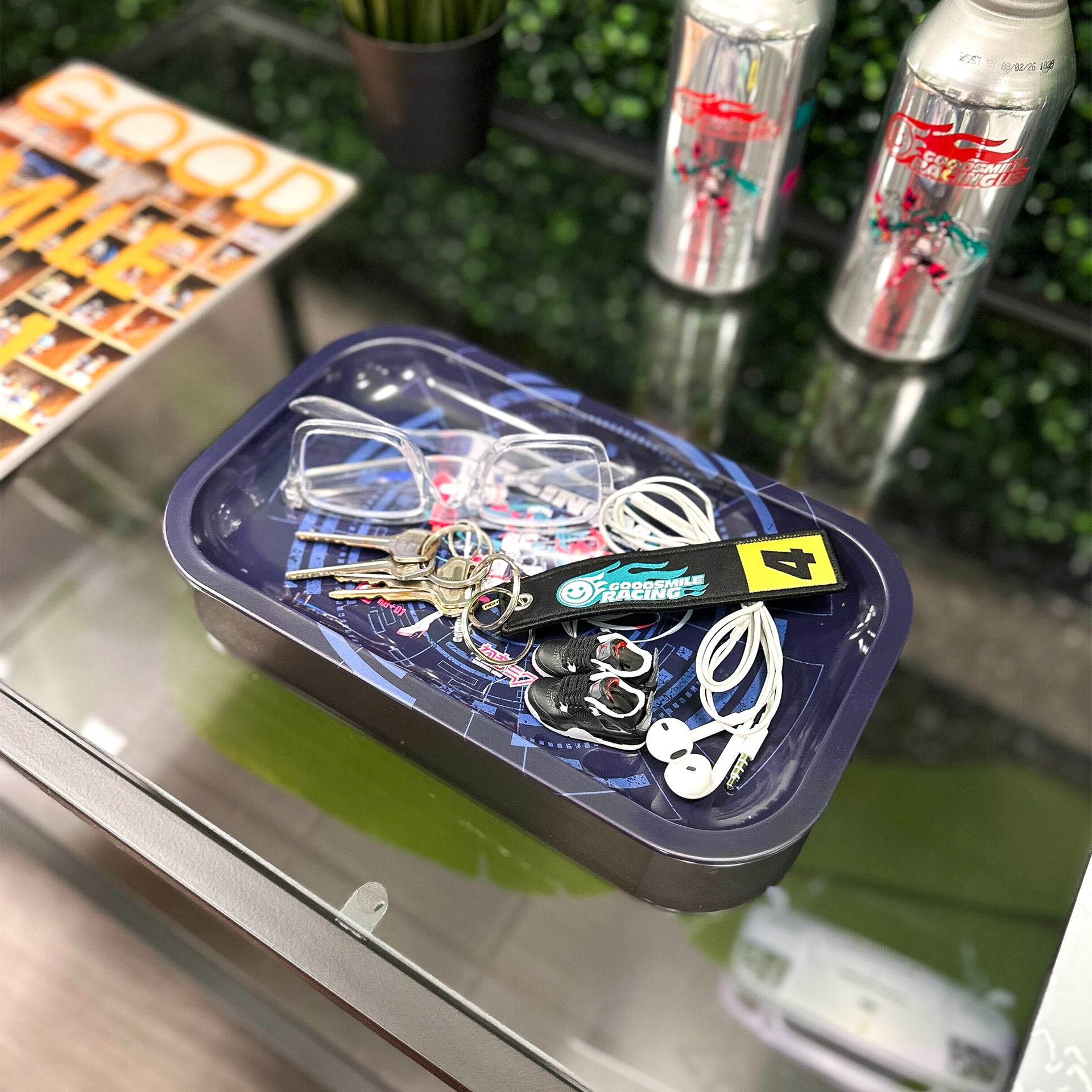 Racing Miku 2025. Ver. Metal Accessory Tray