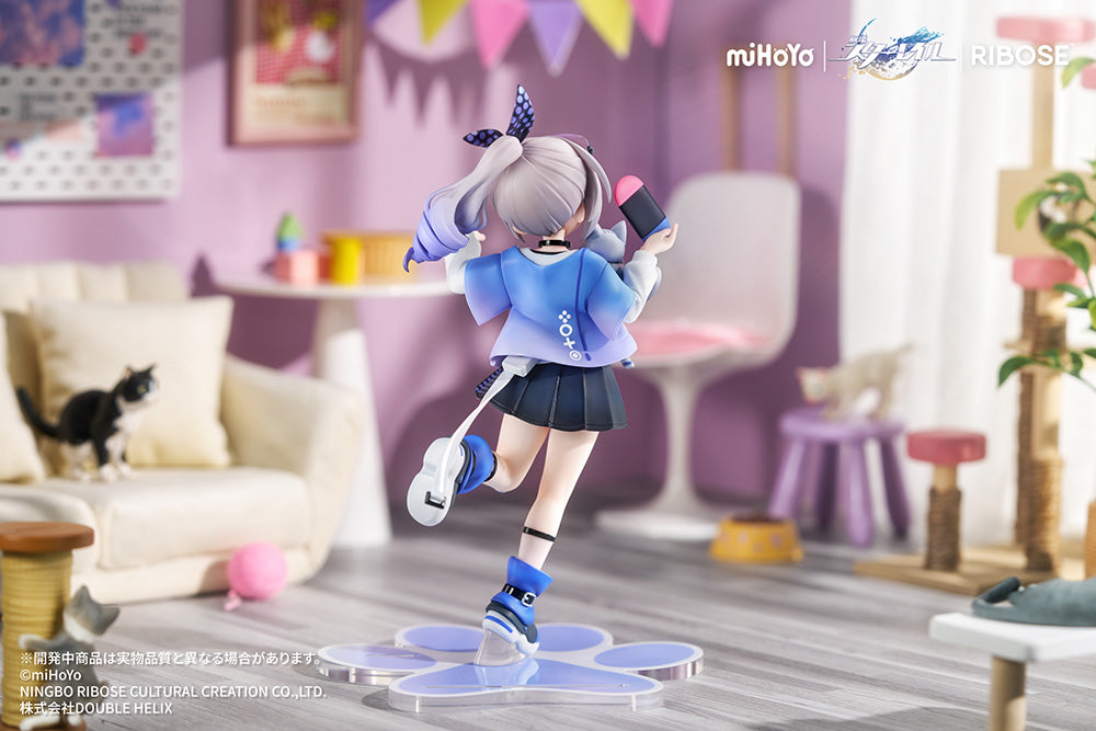 Honkai: Star Rail - RISE UP+ Chibi Cat Series Figure Silver Wolf Ver.