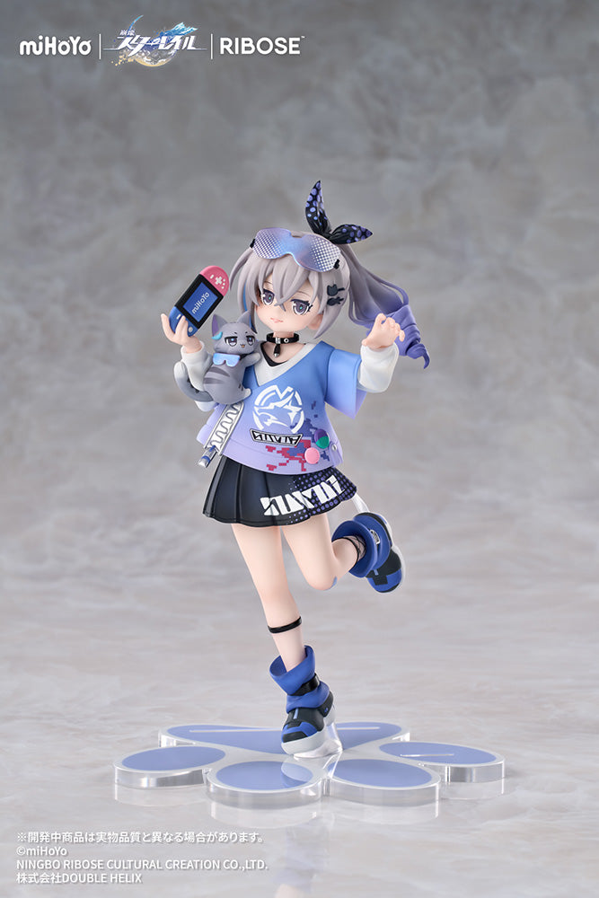Honkai: Star Rail - RISE UP+ Chibi Cat Series Figure Silver Wolf Ver.