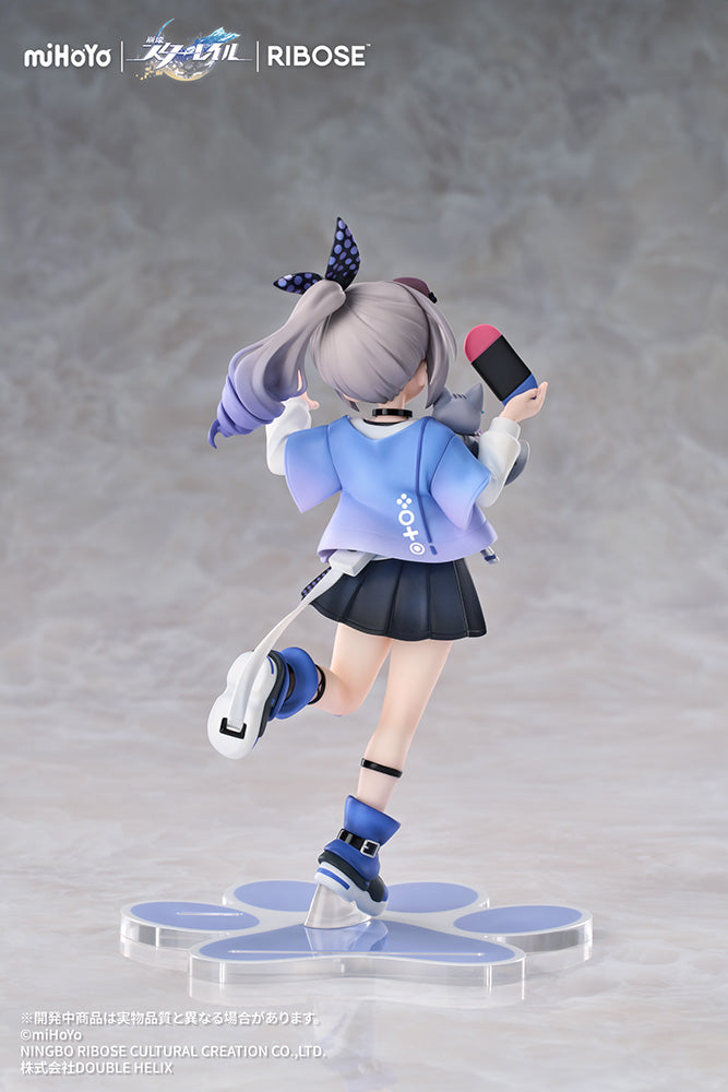 Honkai: Star Rail - RISE UP+ Chibi Cat Series Figure Silver Wolf Ver.
