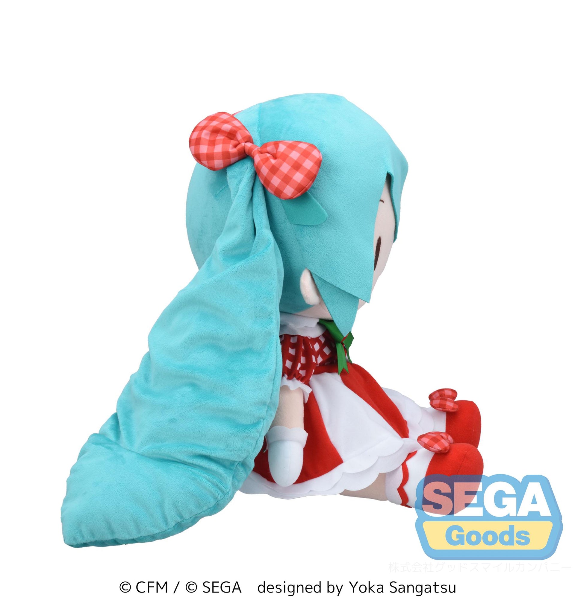 Hatsune Miku - fuwa petit "Hatsune Miku x Love and Berry Dress Up and Dance!" Plush "Lovely Strawberry" (LL)