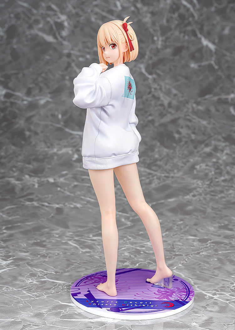 Chisato Lycoris Recoil - Chisato Nishikigi Oversized Sweatshirt Ver