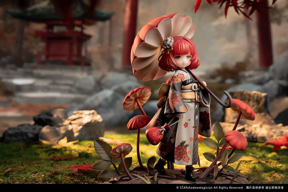 Mushroom Girls Series No.6 Marasmius Haematocephalus 1/1 Scale Figure