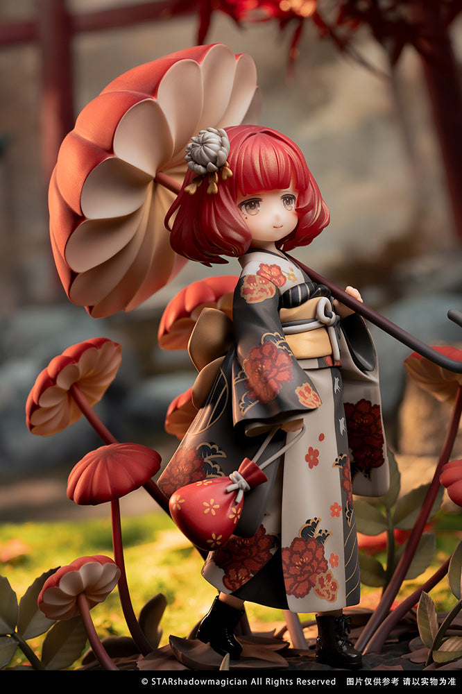 Mushroom Girls Series No.6 Marasmius Haematocephalus 1/1 Scale Figure