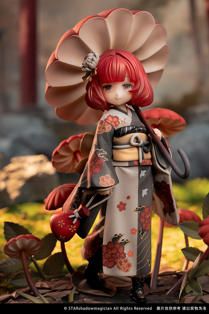 Mushroom Girls Series No.6 Marasmius Haematocephalus 1/1 Scale Figure