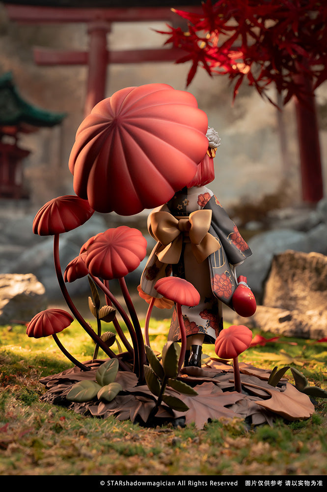 Mushroom Girls Series No.6 Marasmius Haematocephalus 1/1 Scale Figure