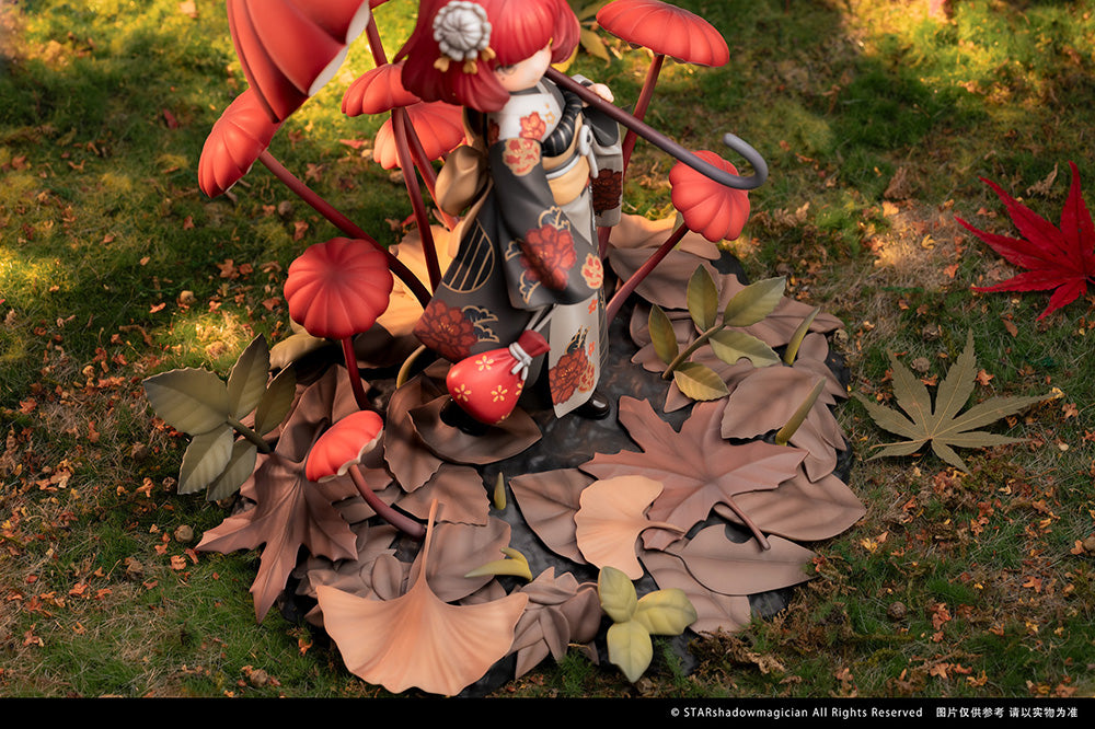 Mushroom Girls Series No.6 Marasmius Haematocephalus 1/1 Scale Figure