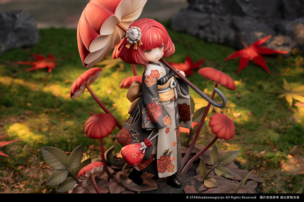 Mushroom Girls Series No.6 Marasmius Haematocephalus 1/1 Scale Figure