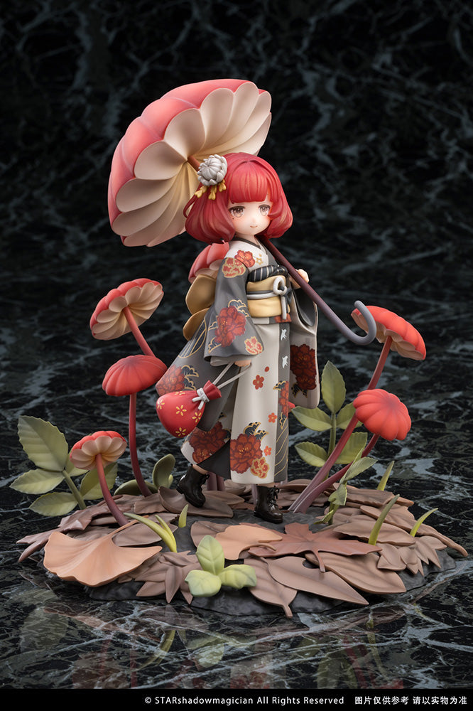 Mushroom Girls Series No.6 Marasmius Haematocephalus 1/1 Scale Figure