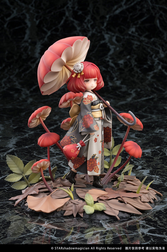 Mushroom Girls Series No.6 Marasmius Haematocephalus 1/1 Scale Figure