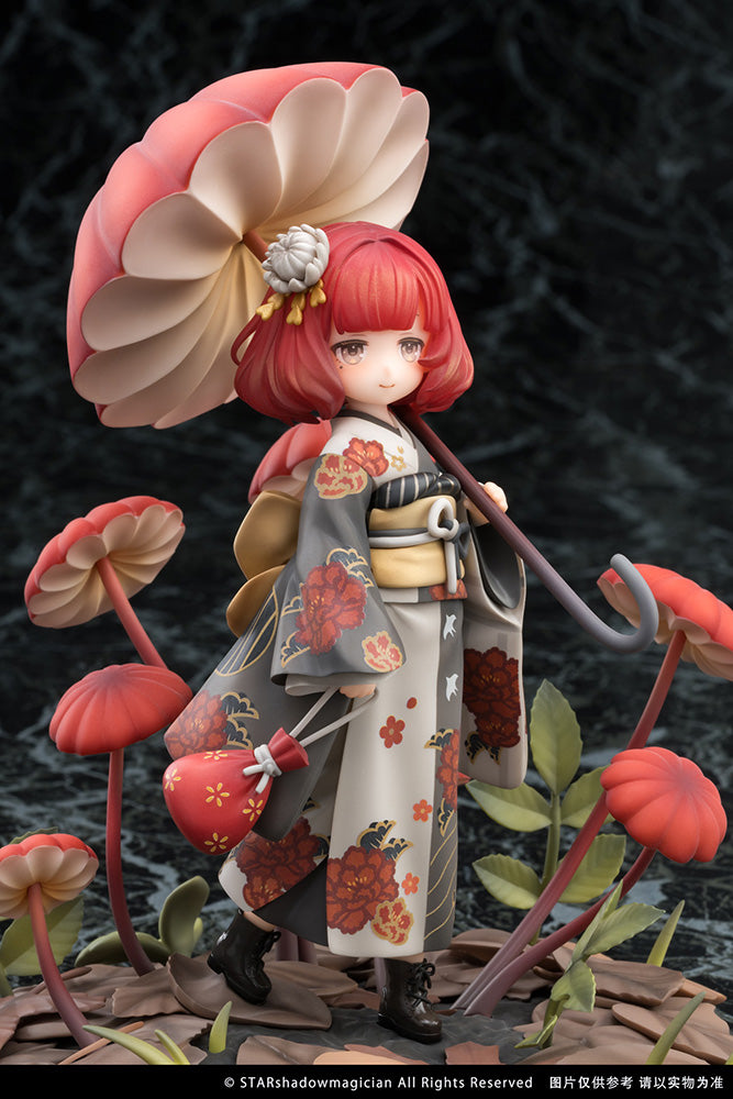 Mushroom Girls Series No.6 Marasmius Haematocephalus 1/1 Scale Figure