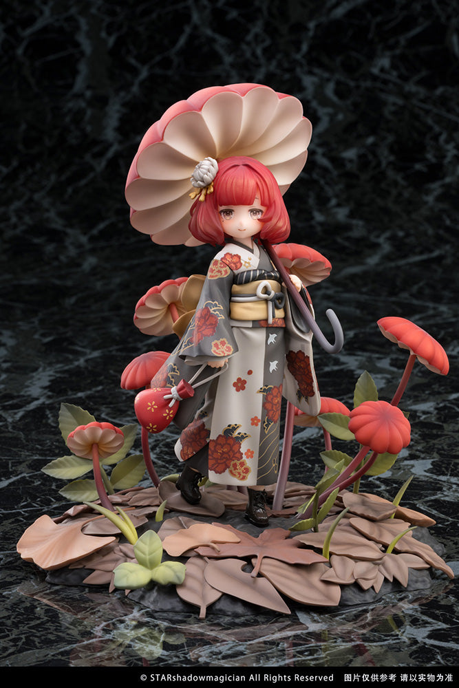Mushroom Girls Series No.6 Marasmius Haematocephalus 1/1 Scale Figure