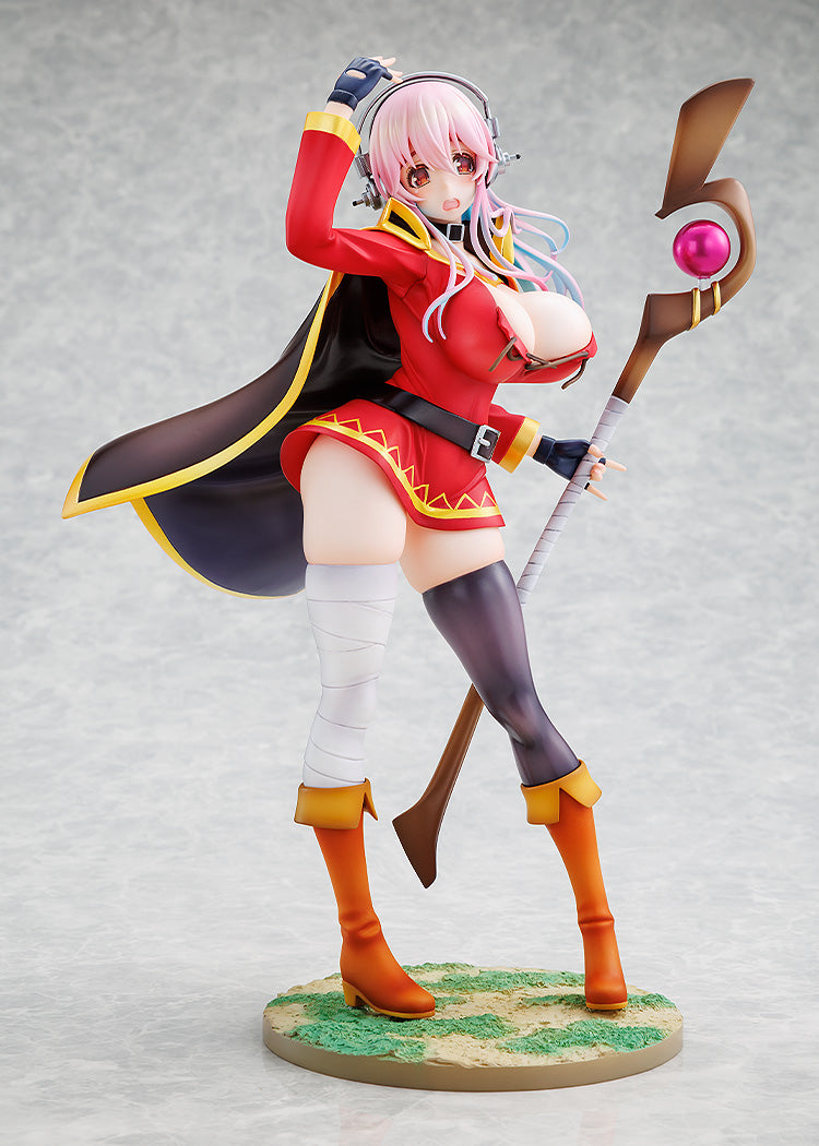Super Sonico KONOSUBA -God's blessing on this wonderful world! Megumin collaboration ver. 1/7 Scale Figure