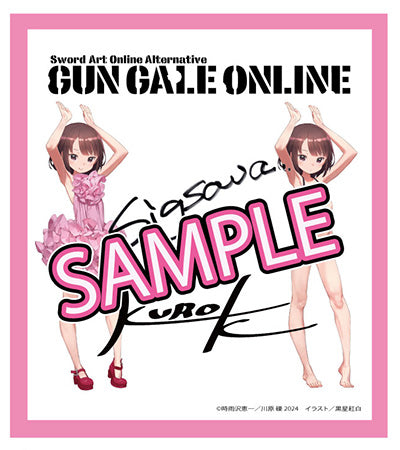 BONUS: Sword Art Online Alternative: Gun Gale Online LLENN: Light Novel Dress & Swimsuit Ver. ( Mini Shikishi)