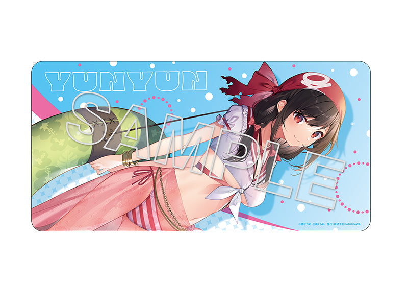 BONUS: KONO SUBARASHII SEKAI NI SYUKUFUKU WO! Yunyun: Light Novel Cosplay On The Beach Ver. KADOKAWA Special Set (Special Rubber Mat with Motif Illustration)
