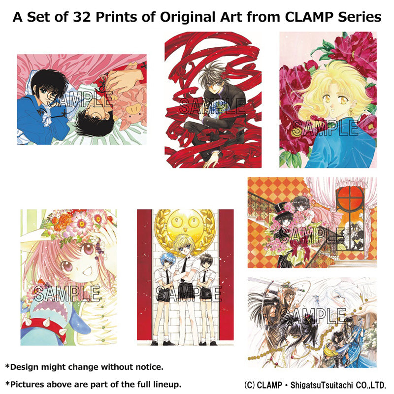 CLAMP - Set of 32 Prints of Original Art from CLAMP Series