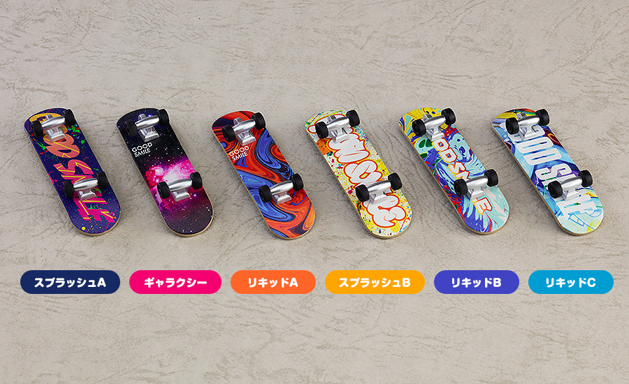 Nendoroid More Skateboard (Galaxy-Liquid A-Liquid B-Liquid C-Splash A-Splash B)