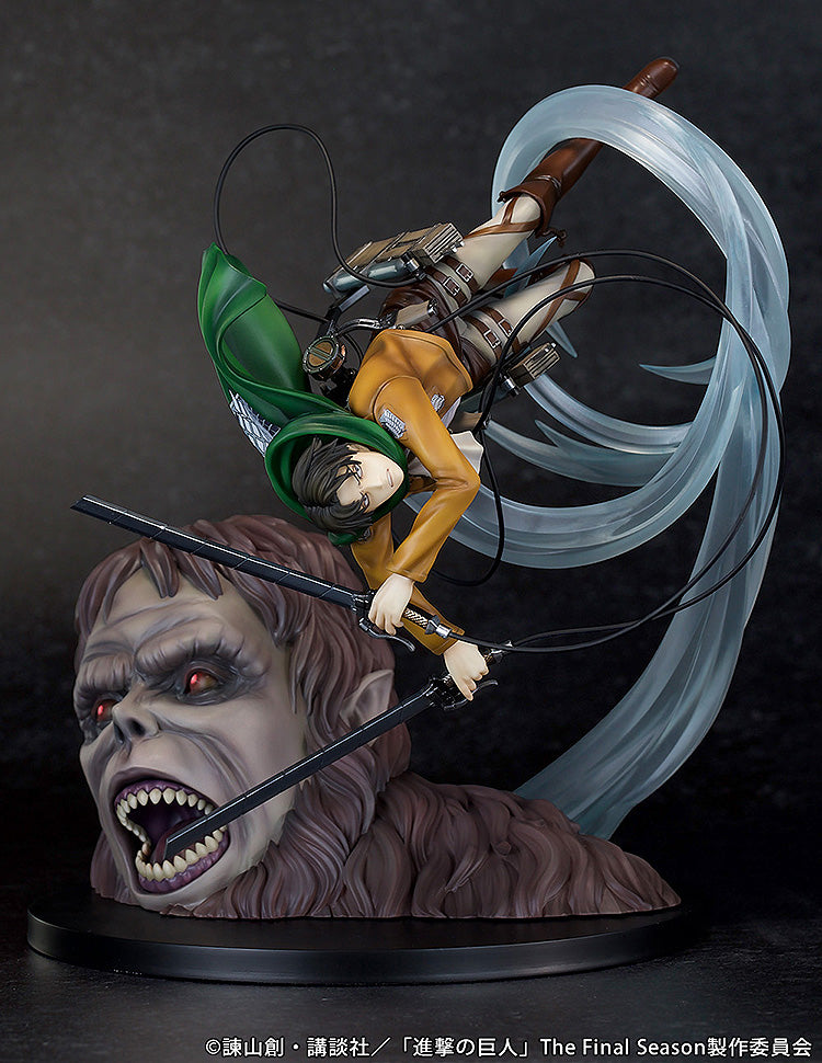 Attack on Titan - Scale Figure "Levi vs Beast Titan ver." Figure