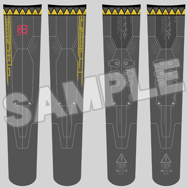 Hatsune Miku - Chuocho Tactical Craft - Knee-High Socks LUKA Ver.